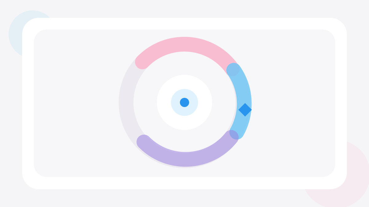 Minimal cycle ring highlighting an estimated fertile window